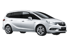 Van Hire Thetford - Vauxhall Zafira 7-Seater - Minibus hire Thetford